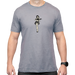 Magpul MAG1117-041  Hula Girl Grey Cotton/Polyester Short Sleeve Medium