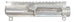 ONE OH-UR01 AR15 A3 STRIPPED UPPER RCVER WHITE