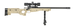 Crickett KSA2143 My First Rifle CPR 22 LR 1rd 16.13" Carbon Fiber Threaded Barrel with Bipod
