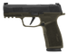 Sig Sauer 365XCA-9-BXR3-FS P365 XMacro Fortunate Son 9mm Luger 17+1 3.70" Black DLC Barrel, Black Nitron Stainless Steel Optic Ready/Serrated Slide, OD Green Cerakote Stainless Steel Frame w/Beavertai