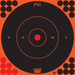 Proshot 12B-Ornge-5Pk 12   Splatter Bullseye Trg
