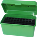 MTM H50RS10 H-50 50rd Sm Rifle Ammo Box w Handle Poly Green