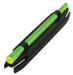Hiviz M200 M-Series Shotgun Sight Ultra Narrow Magnetic/Snap-On Fiber Optic Front Green/Red Black