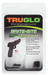 Truglo TG231G1A Brite-Site Tritium Night Sights Fits Glock 42/43 Green Tritium Front/Rear Black