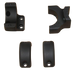 DNZ XB1M2 2-Piece Base/Rings For Browning X-Bolt Long/Short Action 1   Rings Medium Black Matte Finish