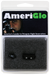 Ameriglo Classic 3 Dot, Amer Gl115 Night Sts Cls 9/40  Grn/ylw