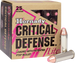Hornady Critical Defense Lite, Horn 90300 Critdef 38 Spc 90 Ftx 25/10