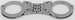 Smith & Wesson 300, S&w 350096     Mod 300  Handcuff Hinge Nkl