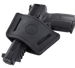 1791 Gunleather UIWXSBLA UIW Max IWB/OWB Black Leather Belt Clip Fits Most Mid-Large Frame Autos with Rail, Laser & Light Ambidextrous