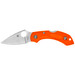 Spyderco, Dragonfly 2, 2.30" Folding Knife, VG-10, Plain, Orange FRN