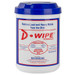 D-wipe Towels 8-150 Ct Canisters