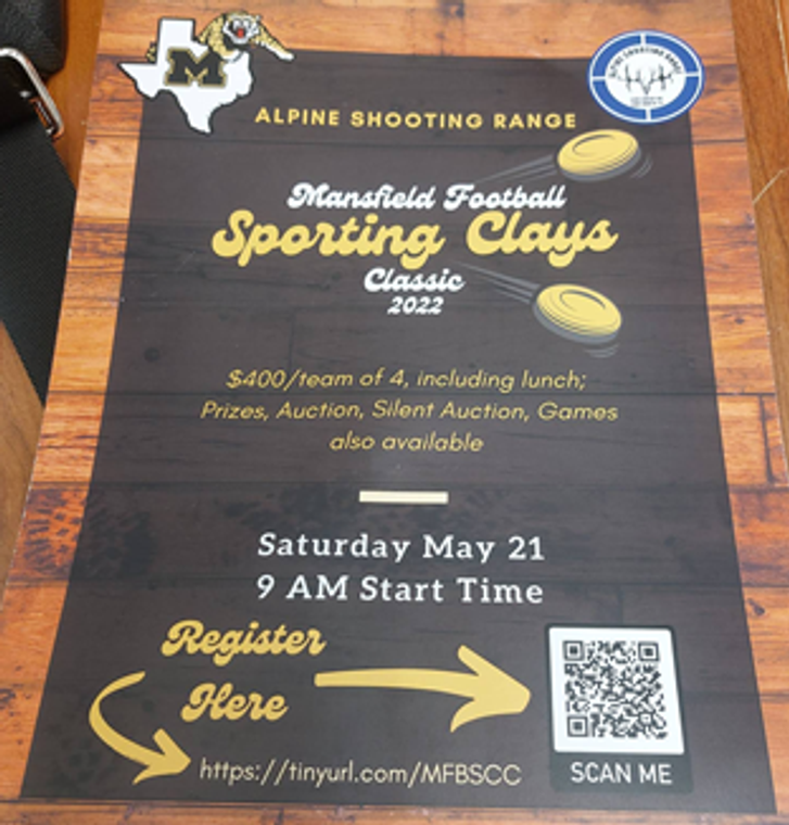 Mansfield Football Sporting Clays Classic 2022 - May 21st