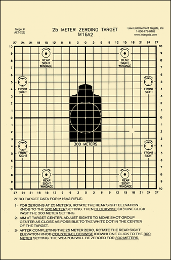 Action Target Inc M-16, Action Altc(2)100 25 Meter Dod M16a2 (100 Box)