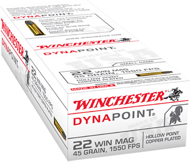 Winchester .22 WMR 45gr HP – 50rd