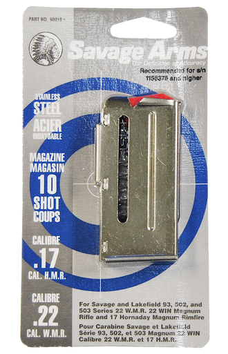 Savage .17 HMR Steel – 10rd
