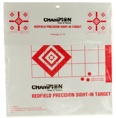 Red 47388 Sight IN Targets 10 Pack