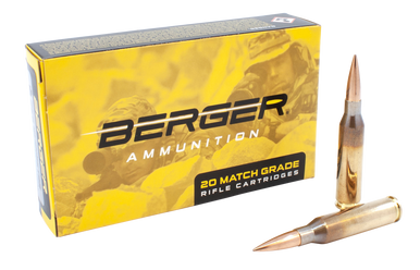 Berger Bullets Tactical, Berg 30020 260rem 130gr Hyb Otm Tact