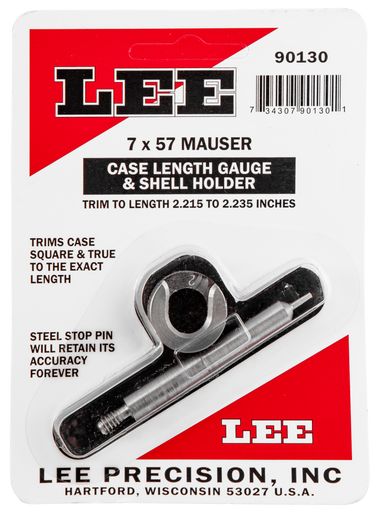 Lee Precision 7x57 Mauser Case Length Gauge And Holder
