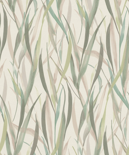 Willoughby Green Fronds Wallpaper