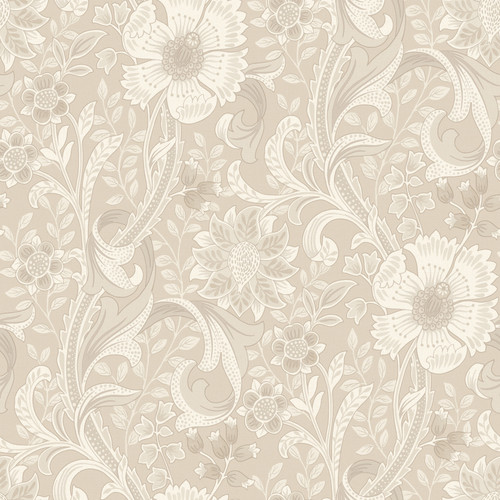 Liora Beige Floral Trail Wallpaper