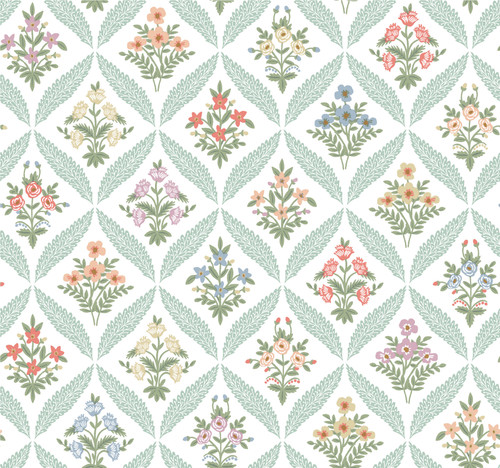 Estee Garden Pastel Wallpaper
