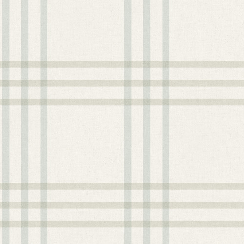 Fletcher Aqua Plaid Wallpaper