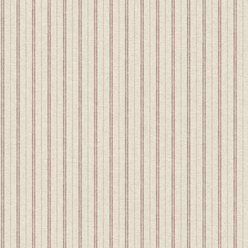Harville Maroon Double Stripe Wallpaper