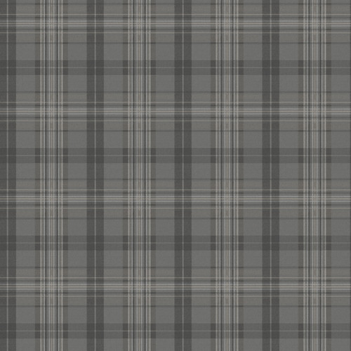 Austin Charcoal Plaid Wallpaper