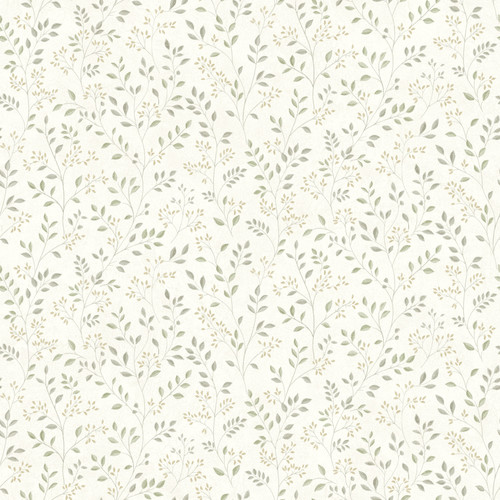 Galena Green Botanical Trail Wallpaper