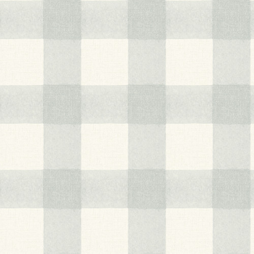 Thorpe Aqua Plaid Wallpaper