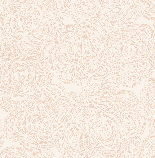 Ambroise Light Pink Abstract Floral Wallpaper