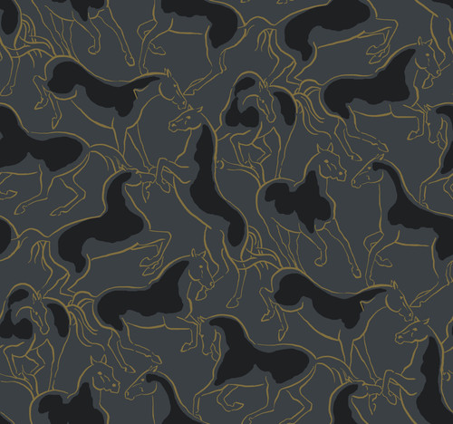 Dressage Gold Stallions Wallpaper