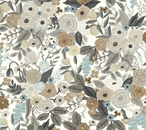 Garden Party Wallpaper Brown/Beige