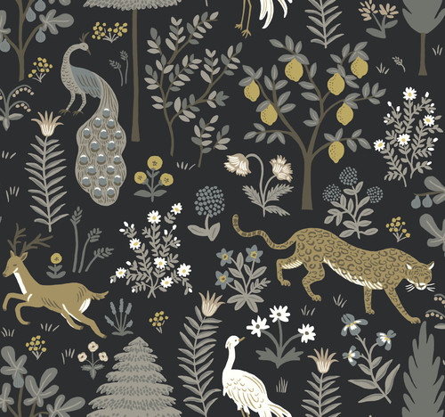 Menagerie Wallpaper Blue