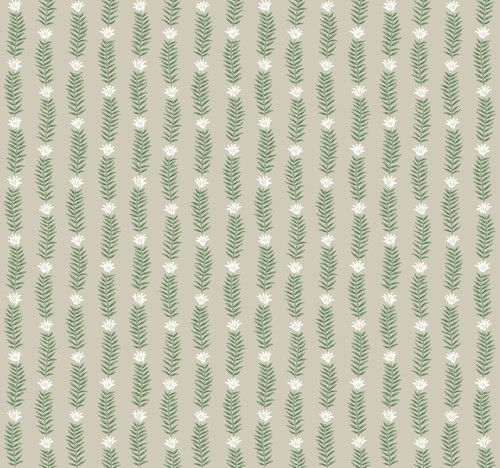 Eden Wallpaper Beige/Green