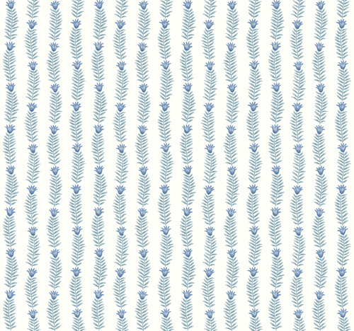 Eden Wallpaper White/Blue