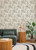 Serenade Grey Ferns Wallpaper
