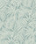 Sonny Light Blue Fronds Wallpaper