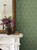 Paisley Green Wallpaper