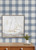 Thorpe Blue Plaid Wallpaper