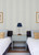 Maddox Sky Blue Flannel Stripe Wallpaper