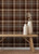 Dutton Plaid Rust Flannel Wallpaper