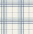 Cabin Check Blue Plaid Wallpaper