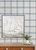 Twain Denim Plaid Wallpaper