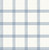 Twain Denim Plaid Wallpaper