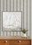 Mandevilla Black Vine Stripe Wallpaper