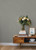 Caladesi Dark Grey Linen Chevron Wallpaper