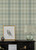 Austin Sage Plaid Wallpaper