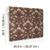 Edith Burgundy Floral Damask Wallpaper