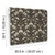 Edith Black Floral Damask Wallpaper